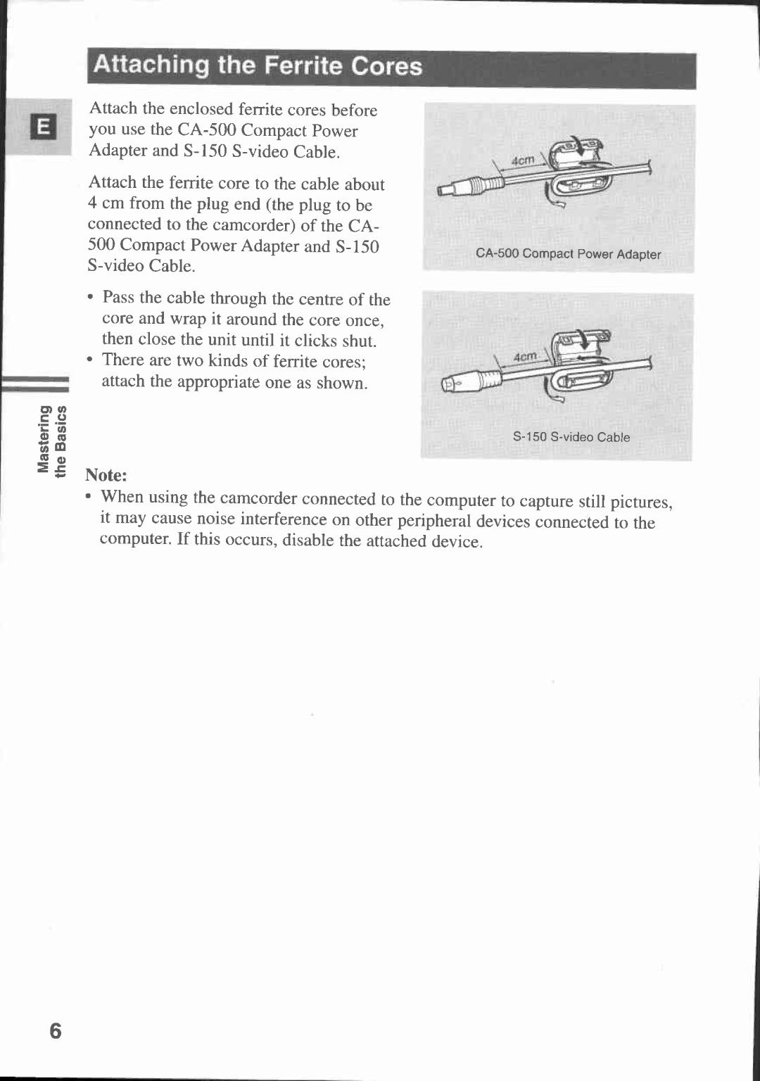 Canon MV 10, MV10I manual 