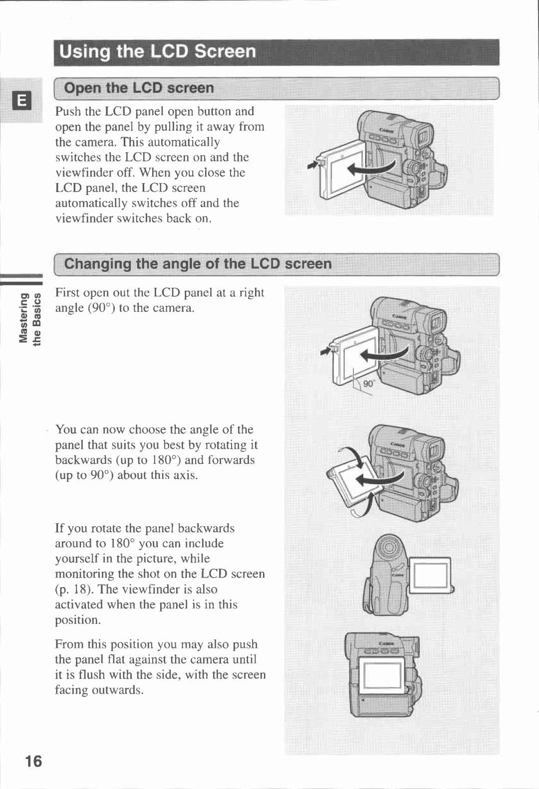 Canon MV 20, MV20I manual 