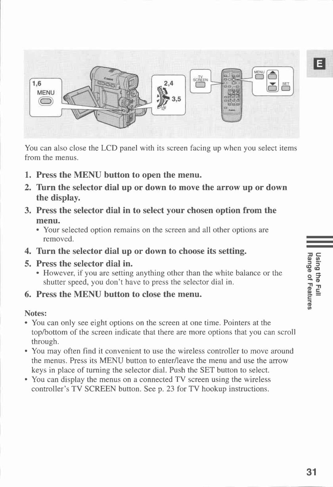 Canon MV20I, MV 20 manual 