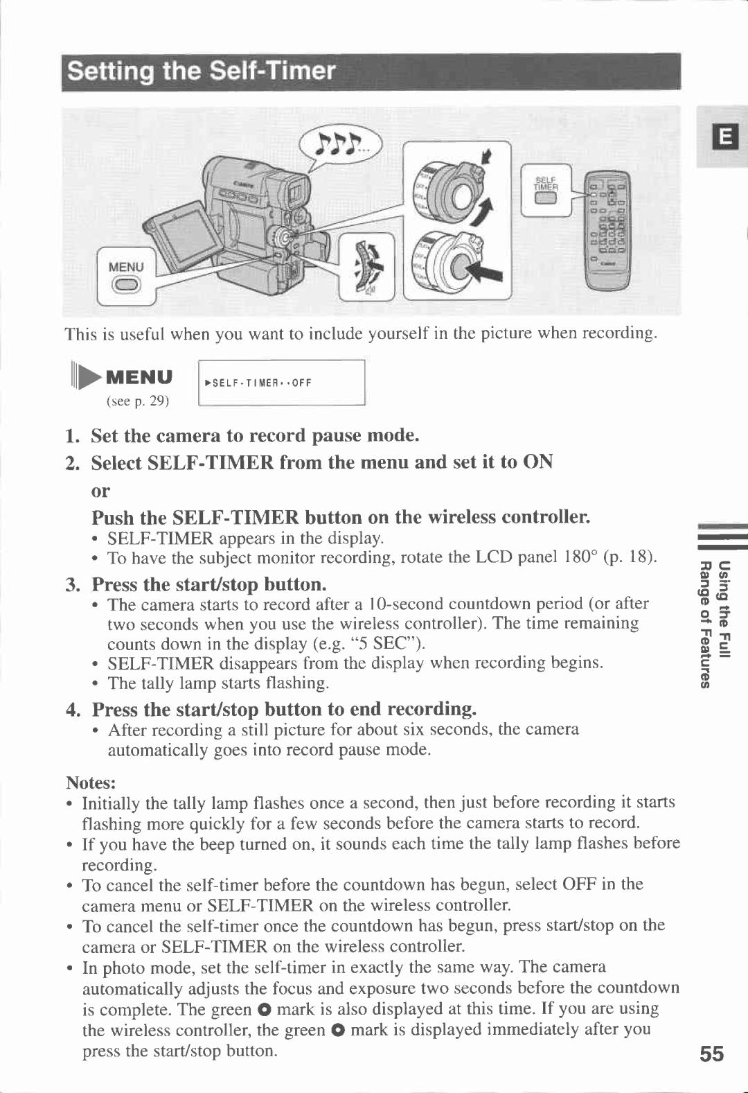 Canon MV20I, MV 20 manual 