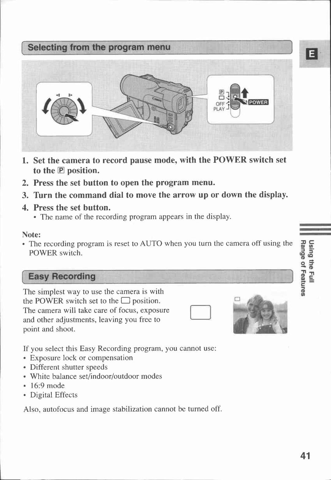 Canon MV 200 manual 