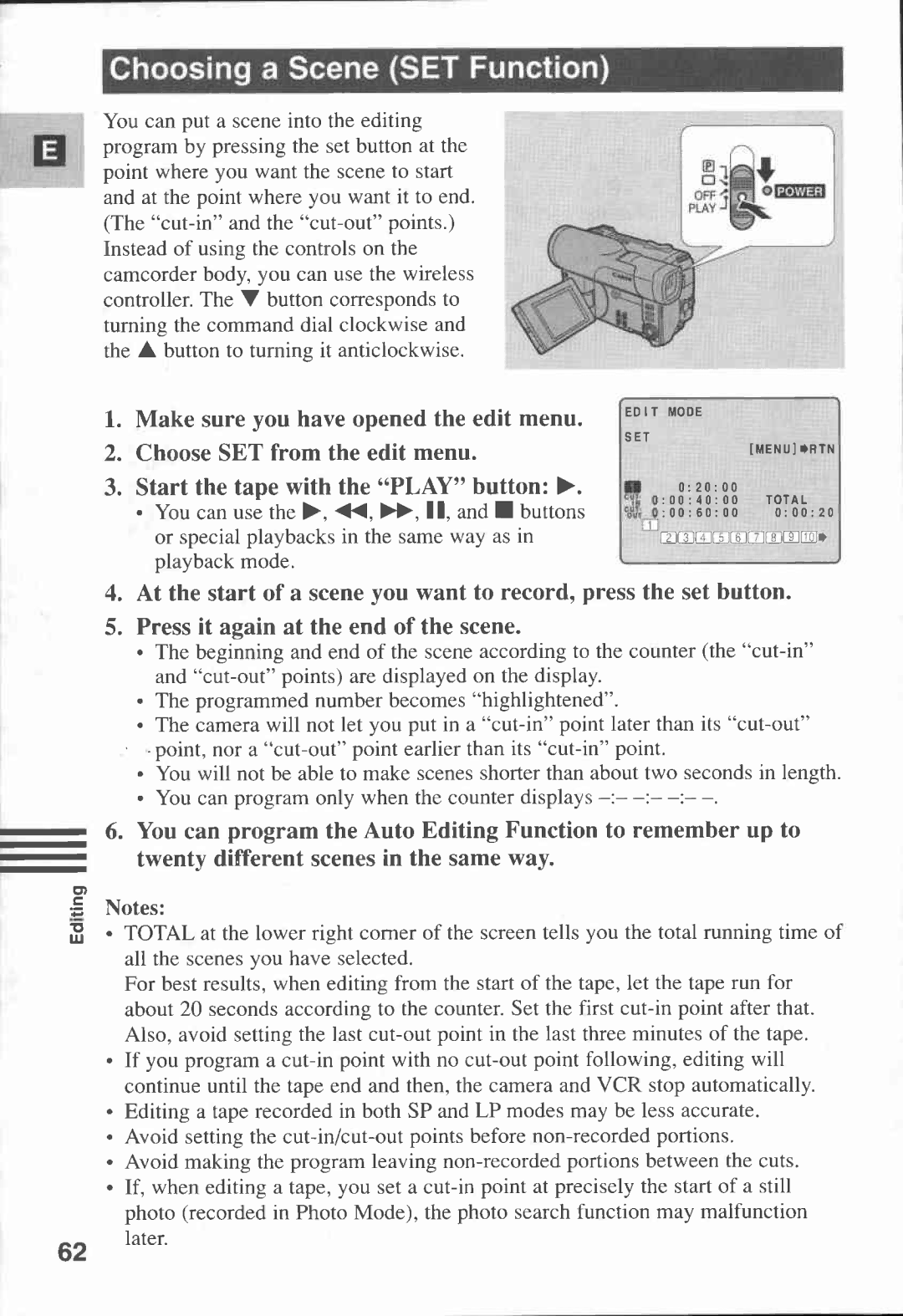 Canon MV 200 manual 