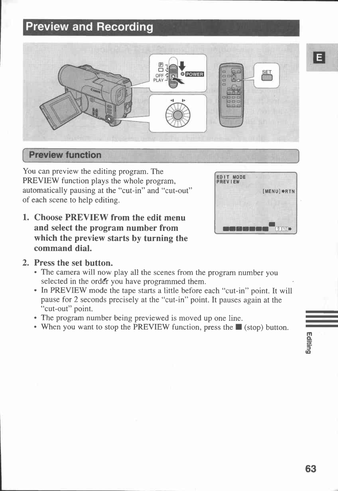 Canon MV 200 manual 