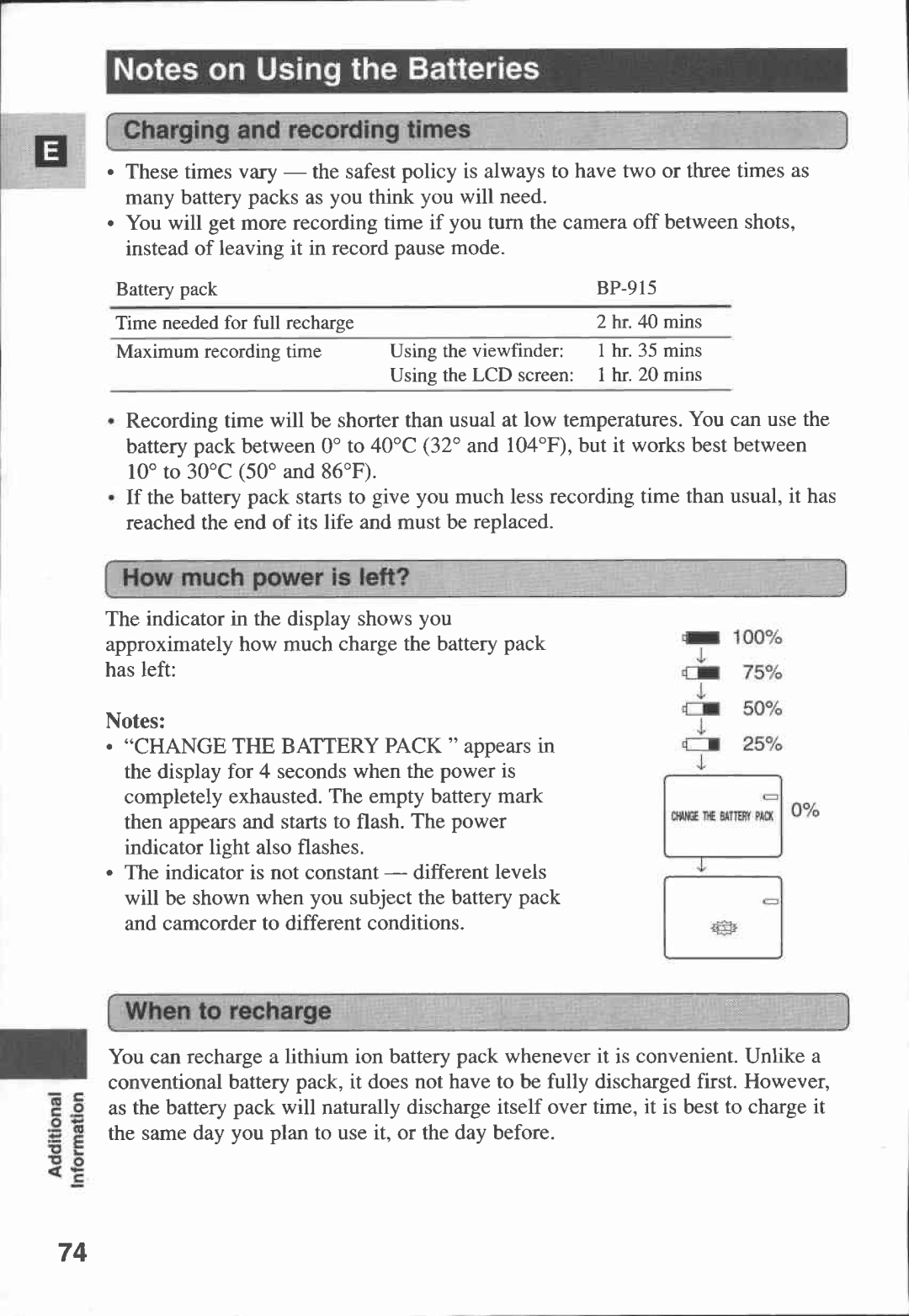 Canon MV 200 manual 