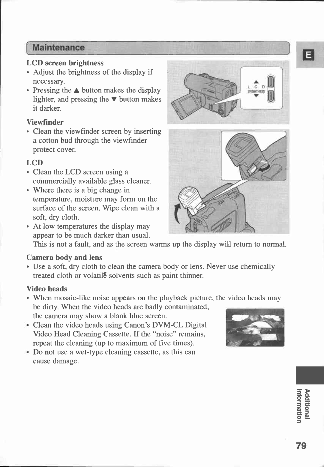 Canon MV 200 manual 