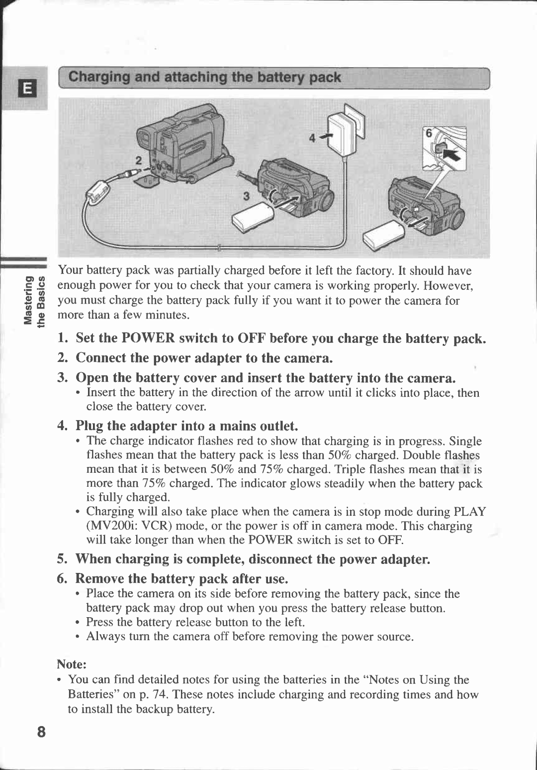 Canon MV 200 manual 