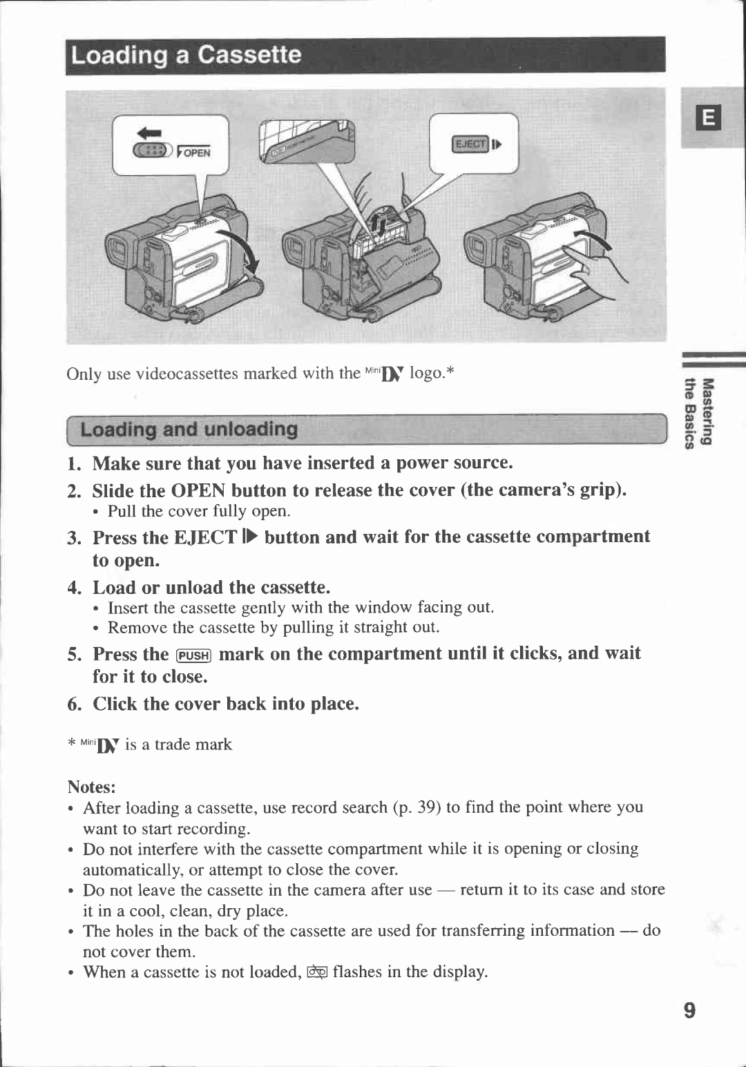 Canon MV 200 manual 