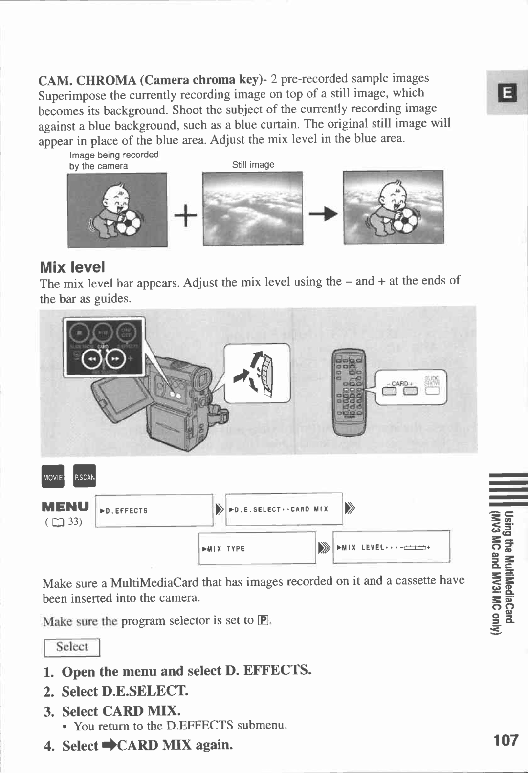 Canon 3 MC, MV3, MV 3 i manual 