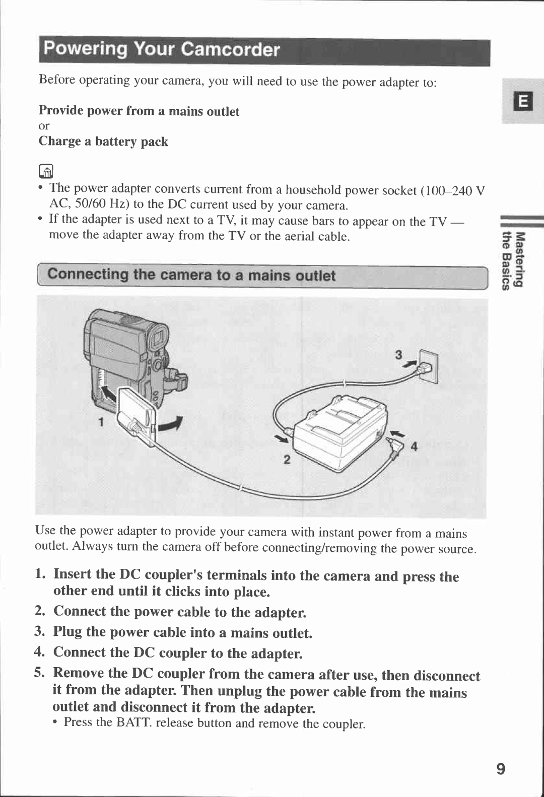 Canon MV3, MV 3 i, 3 MC manual 