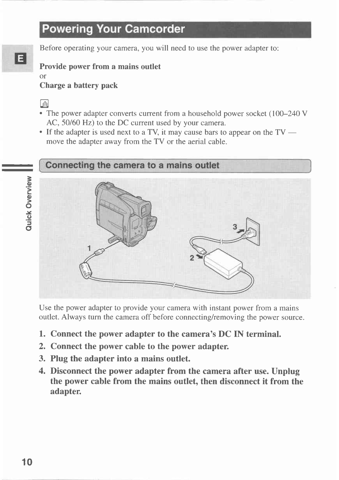 Canon MV300 manual 