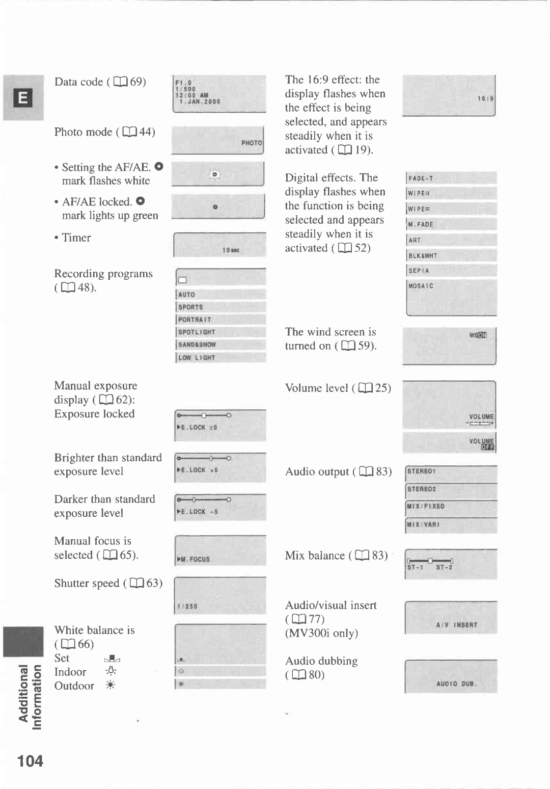 Canon MV300 manual 