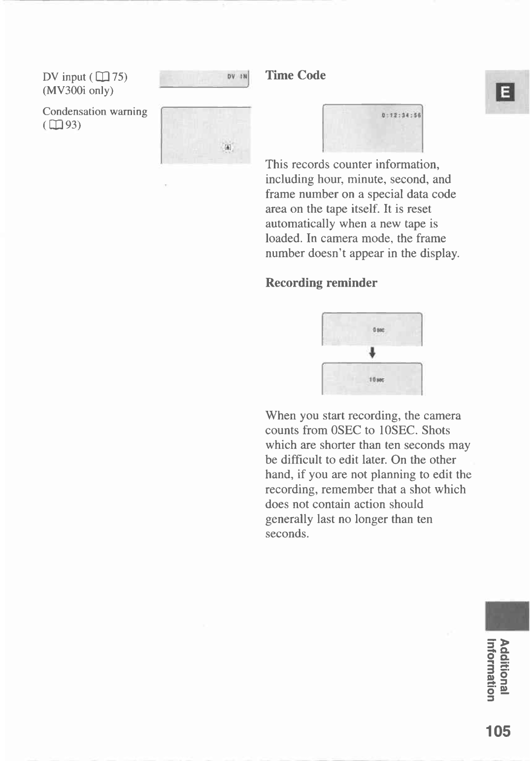 Canon MV300 manual 