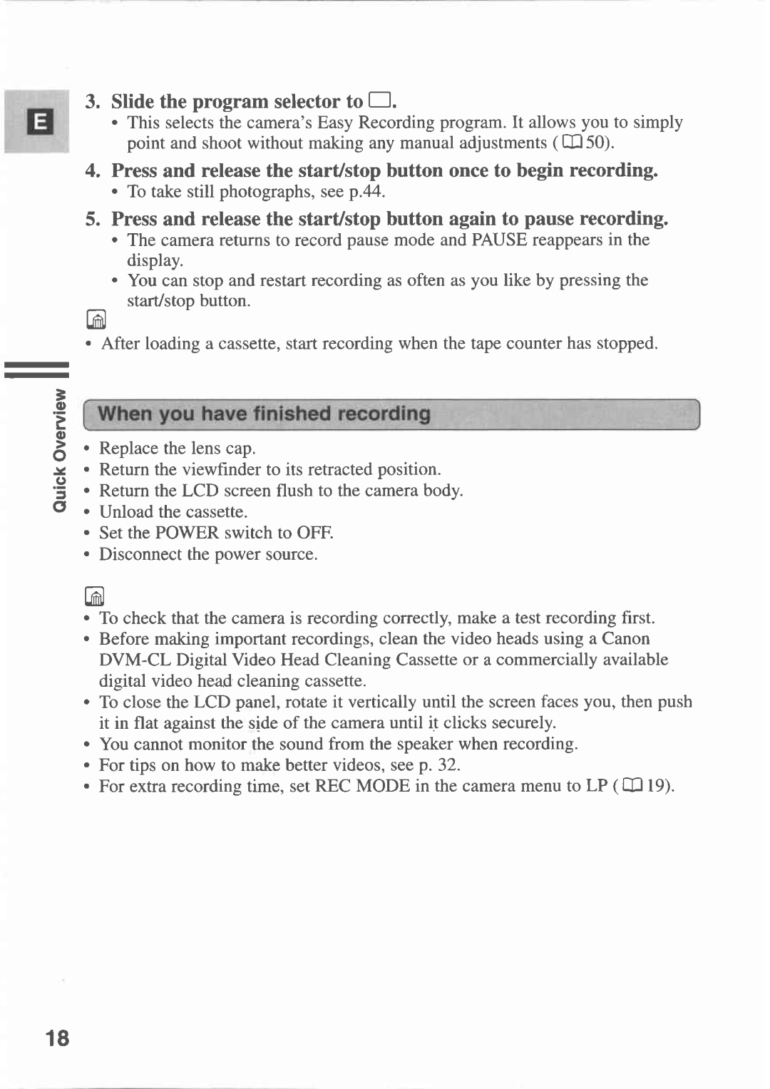 Canon MV300 manual 