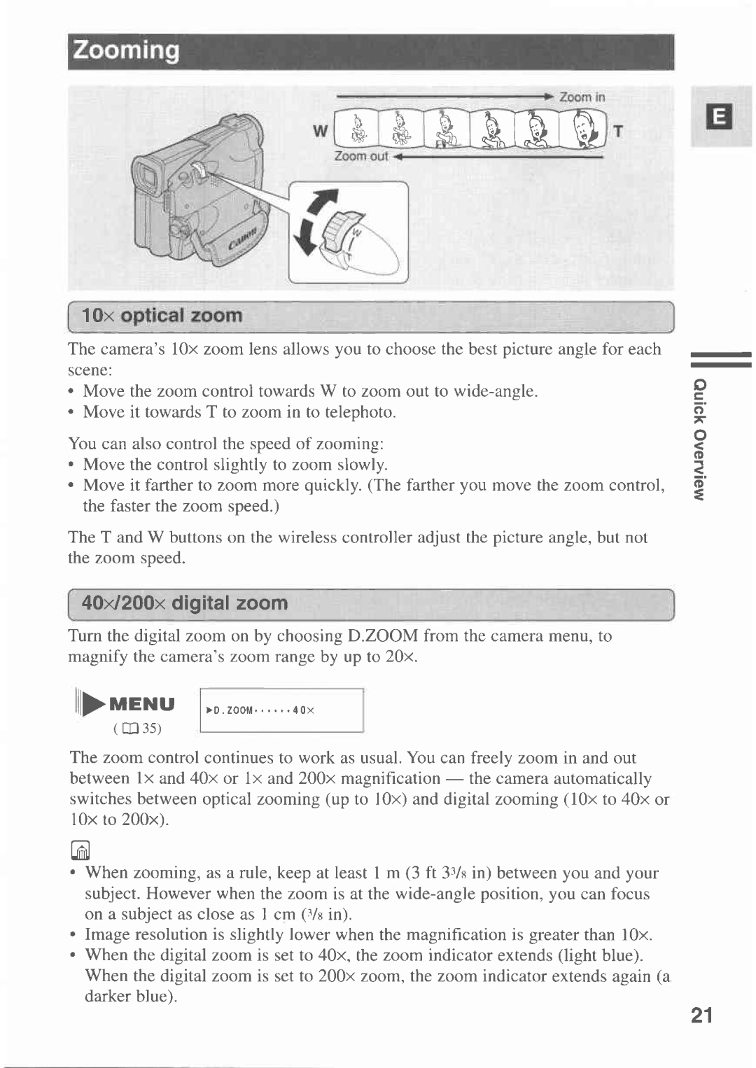 Canon MV300 manual 