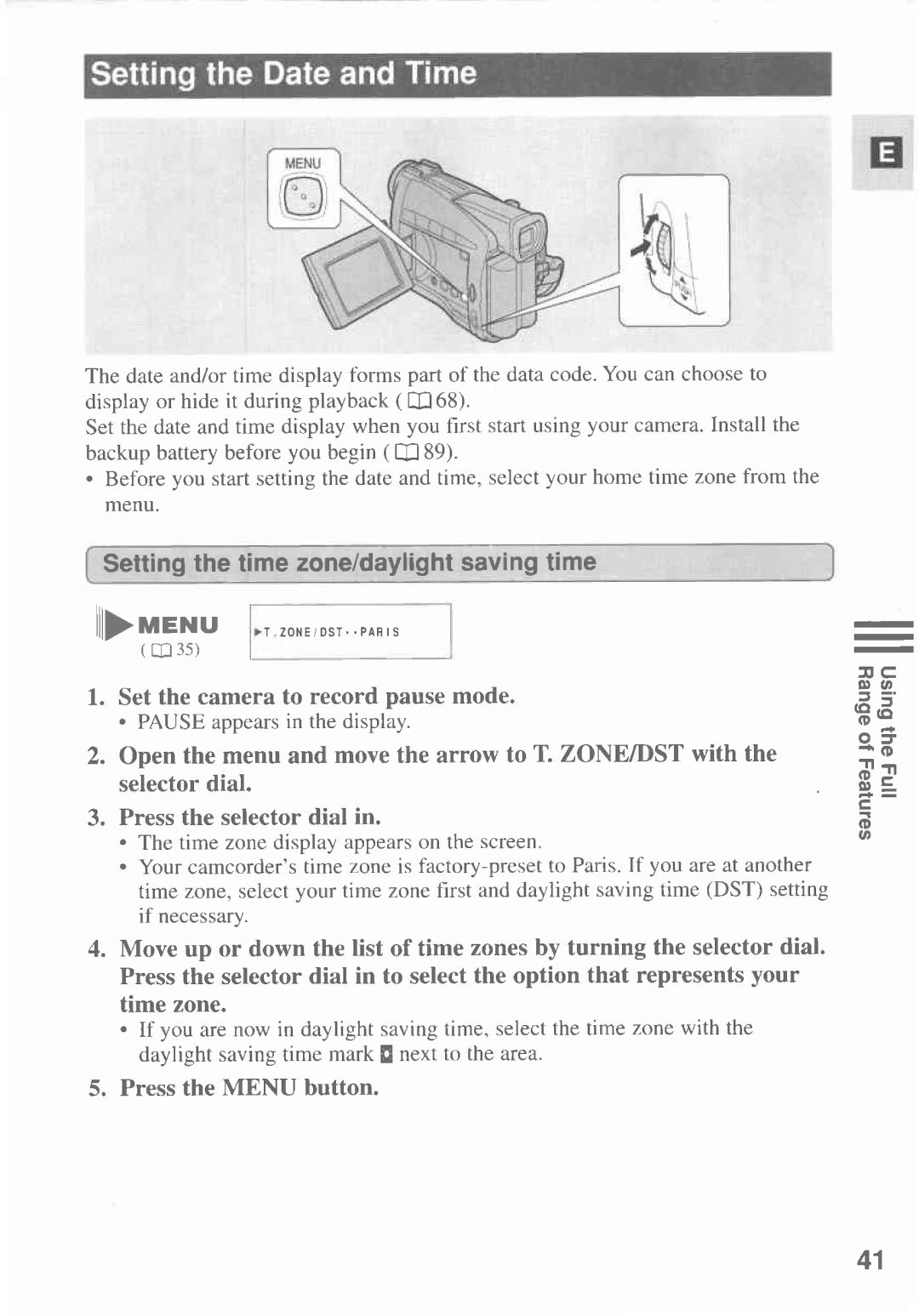 Canon MV300 manual 