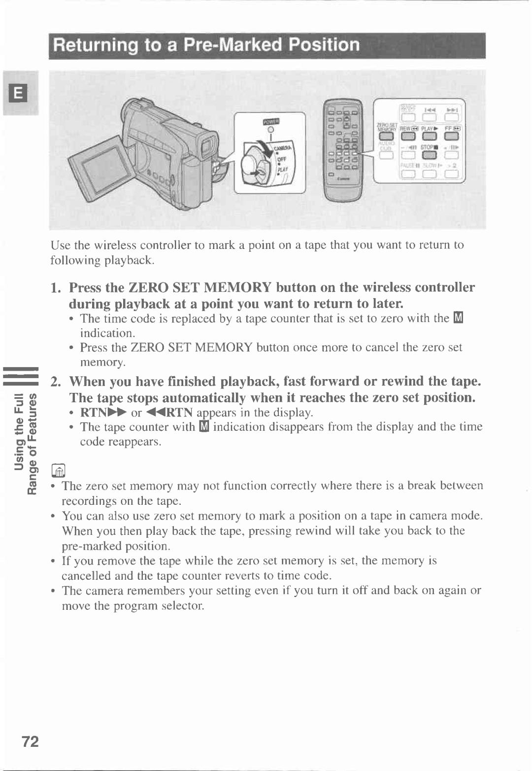 Canon MV300 manual 