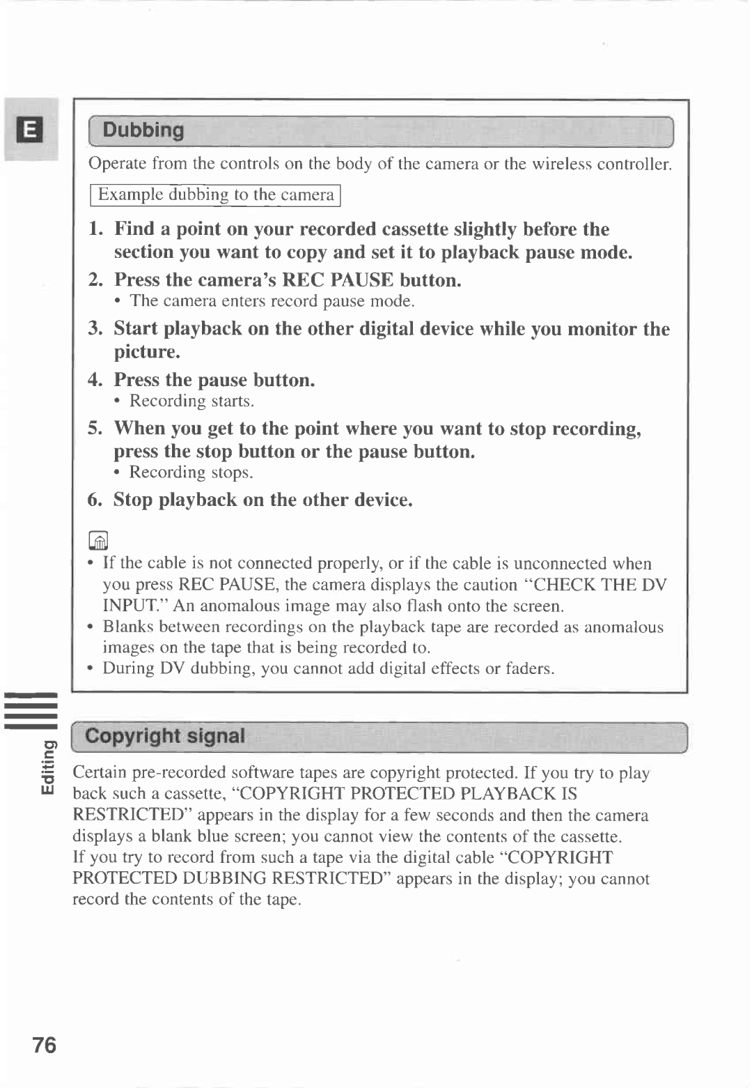 Canon MV300 manual 