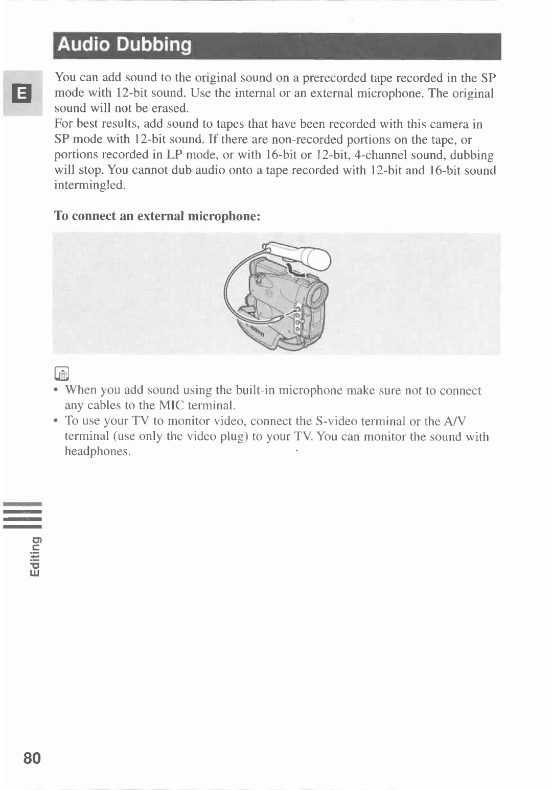 Canon MV300 manual 