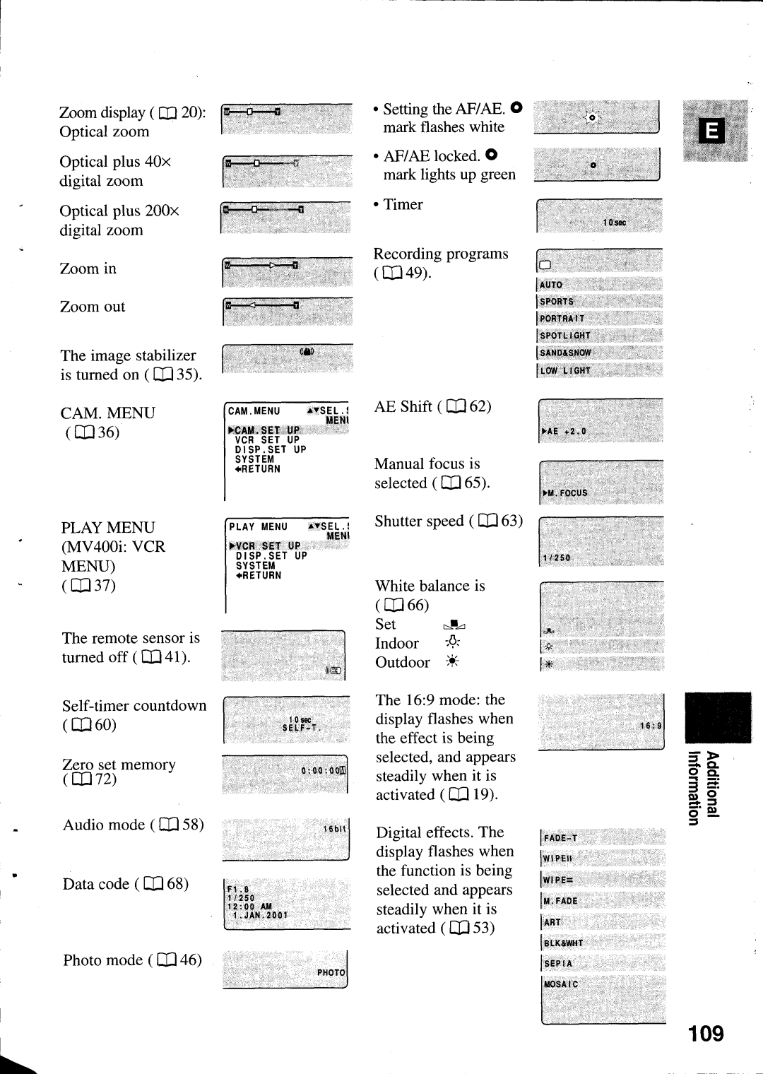 Canon MV400i manual 