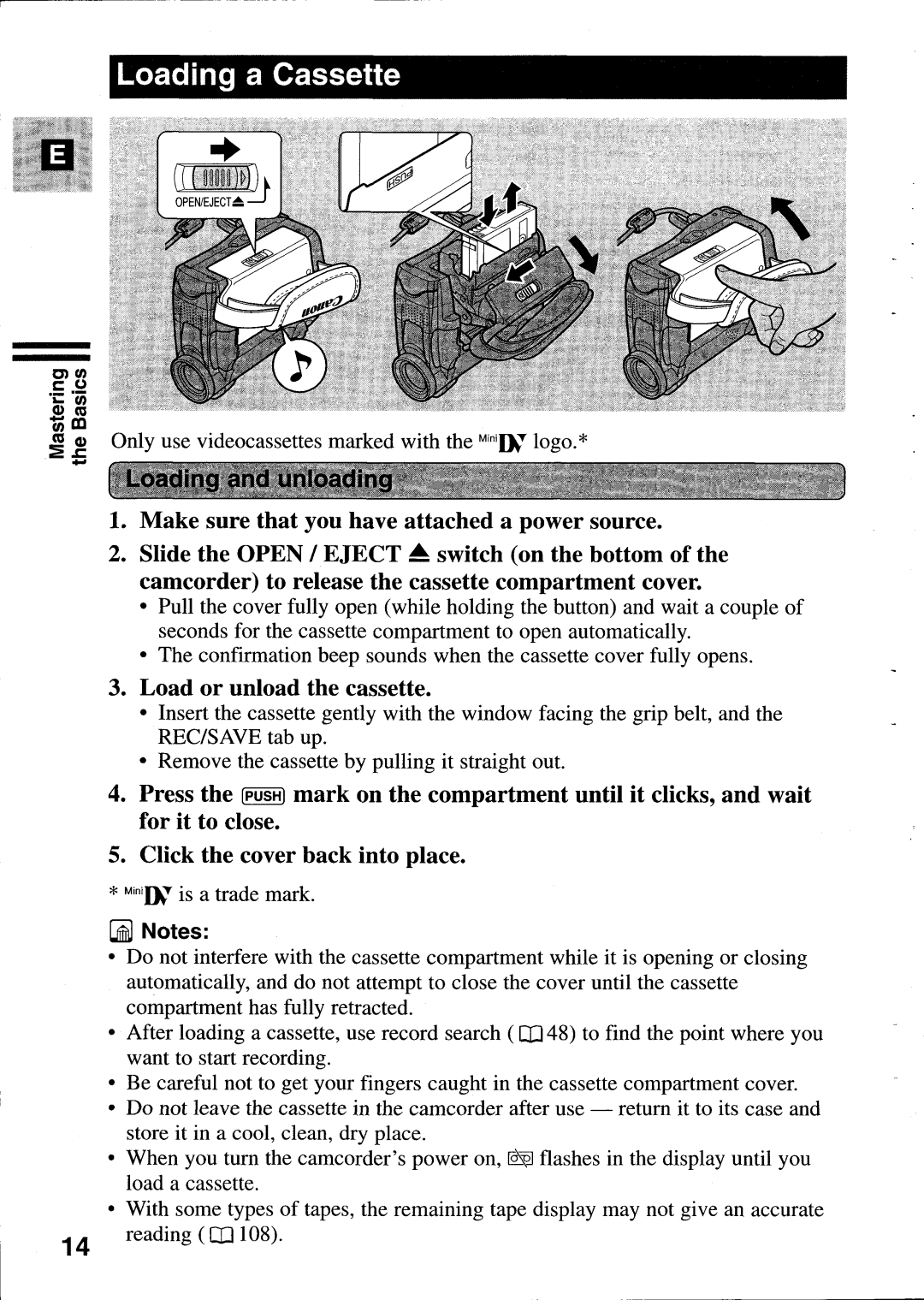 Canon MV400i manual 