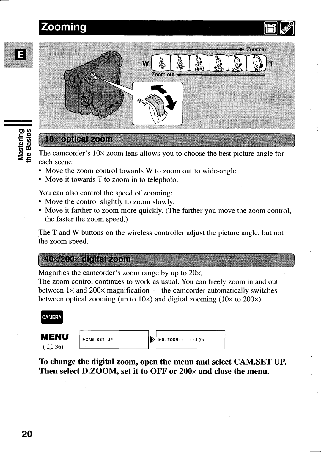 Canon MV400i manual 