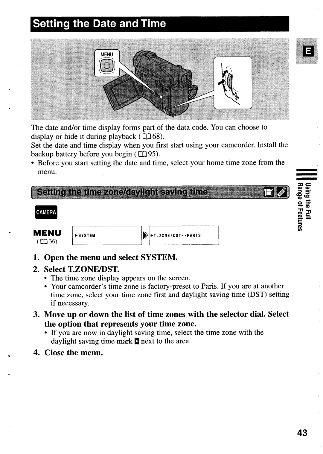 Canon MV400i manual 