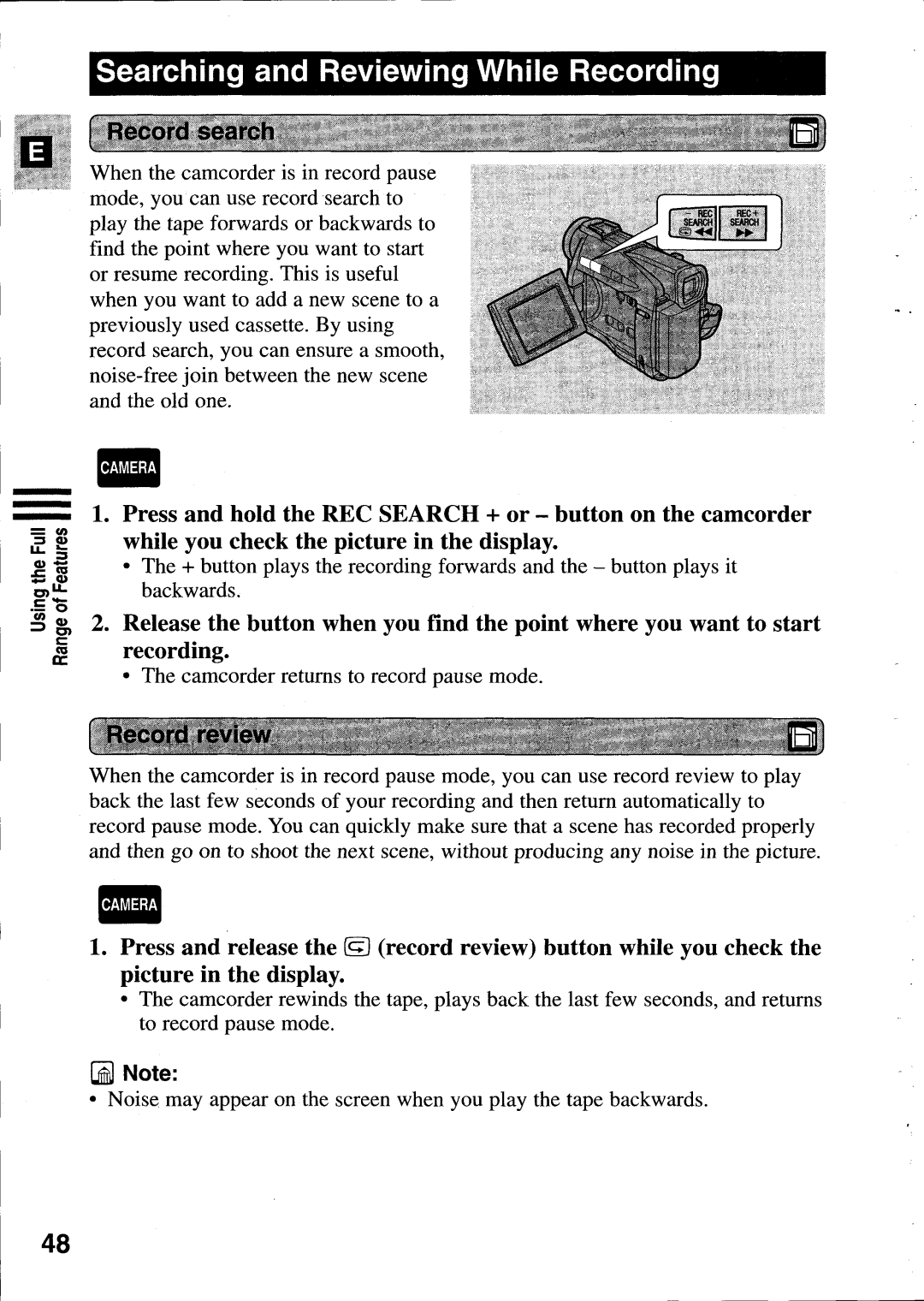 Canon MV400i manual 