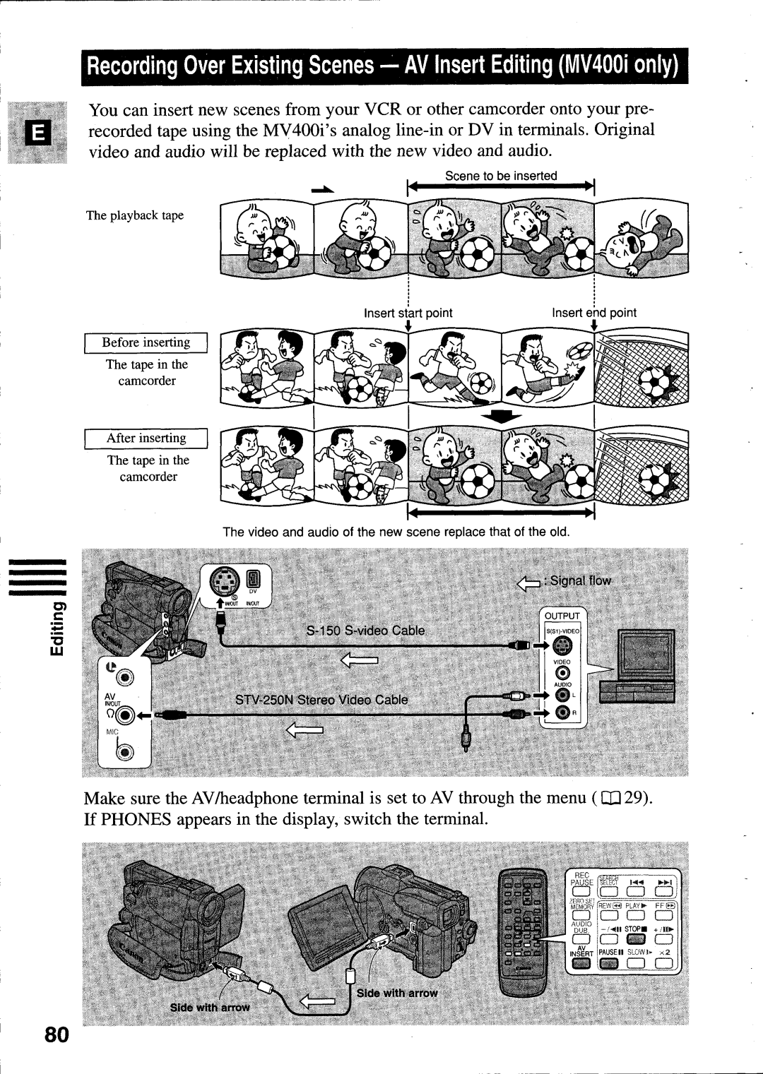 Canon MV400i manual 