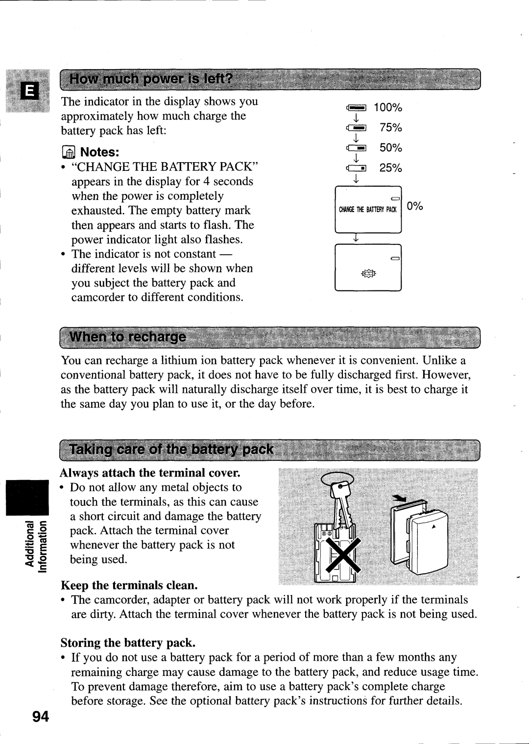 Canon MV400i manual 