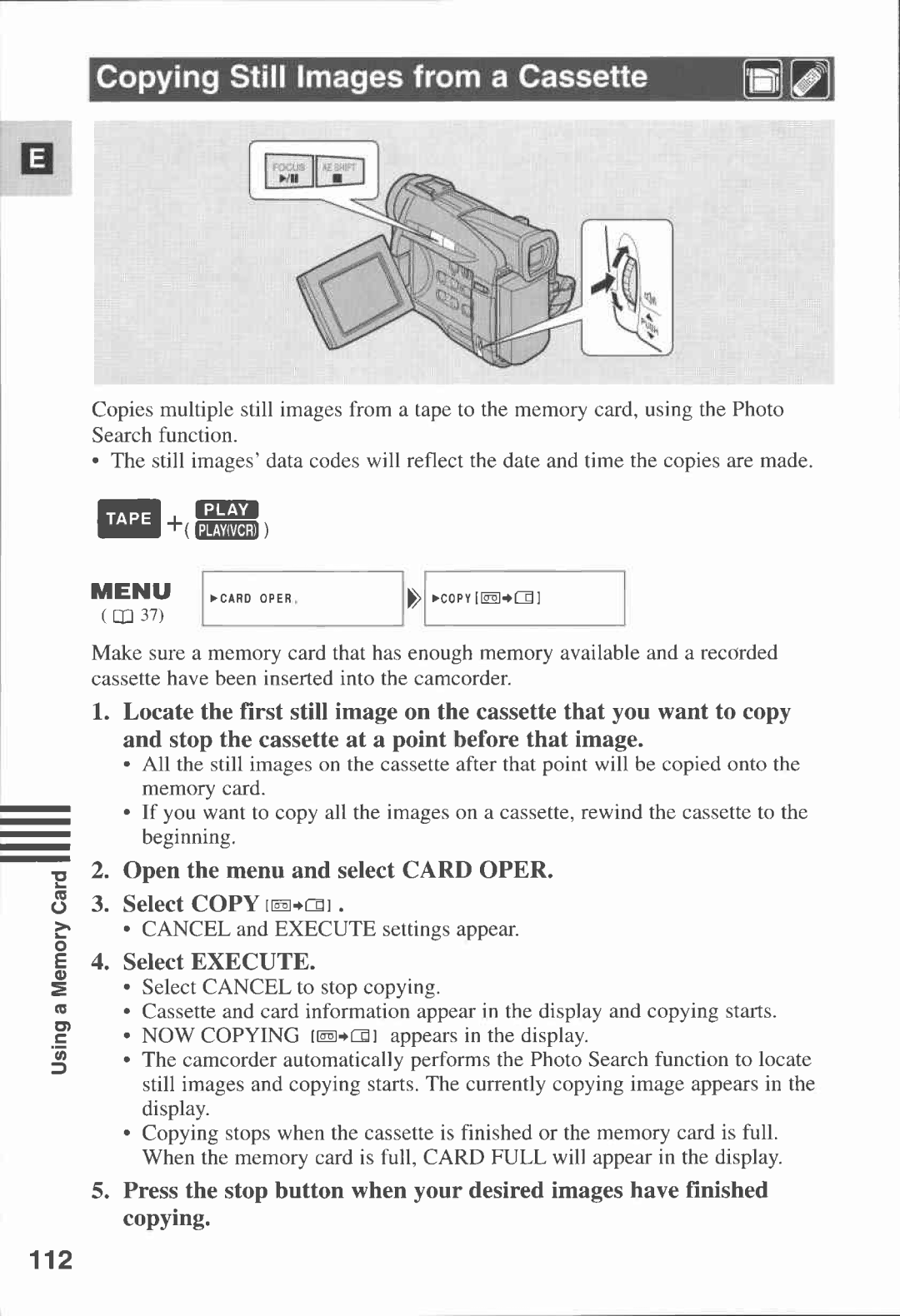 Canon MV430i manual 