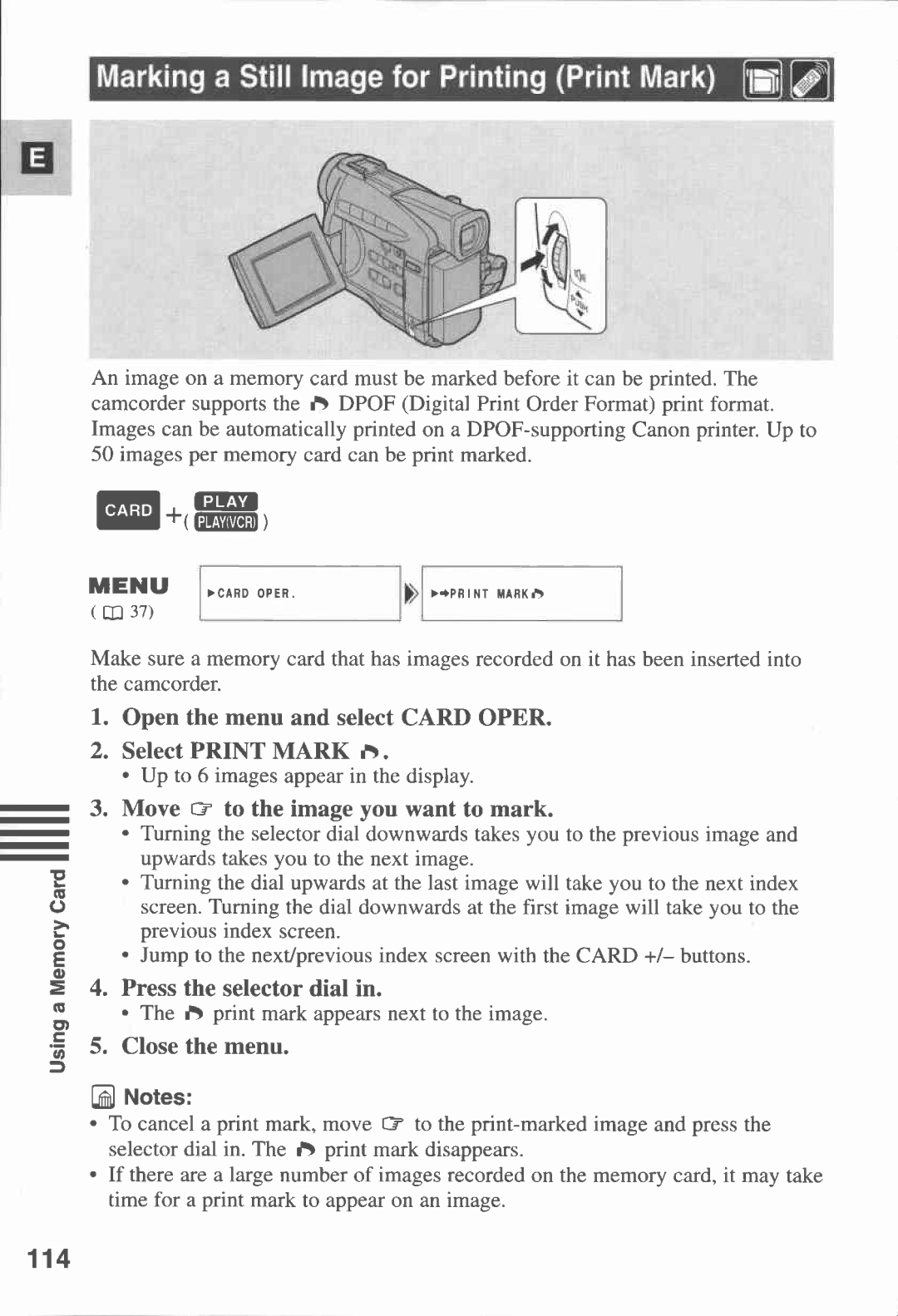 Canon MV430i manual 