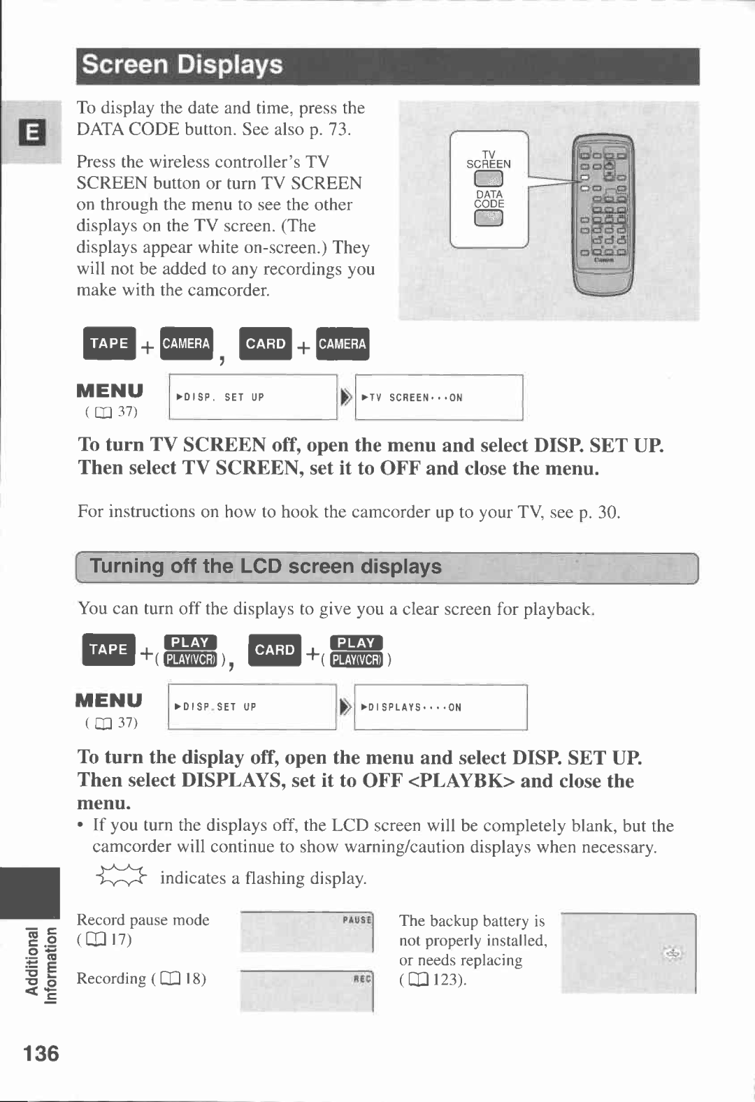 Canon MV430i manual 