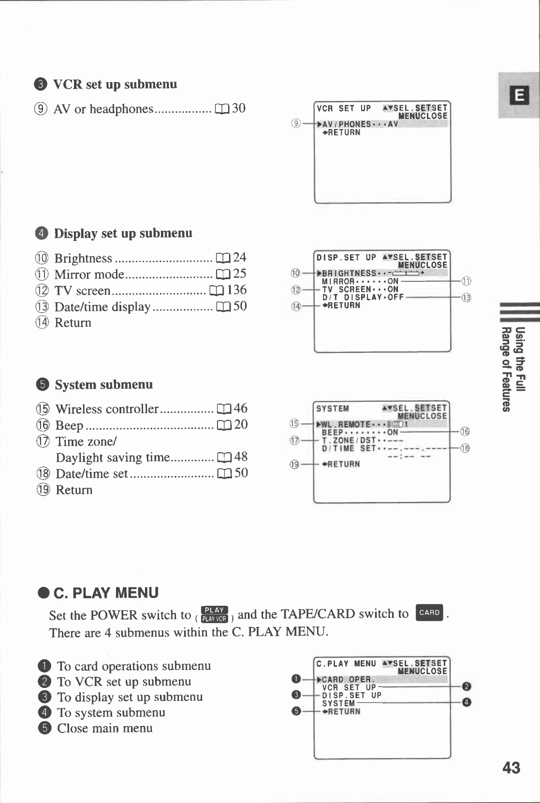 Canon MV430i manual 