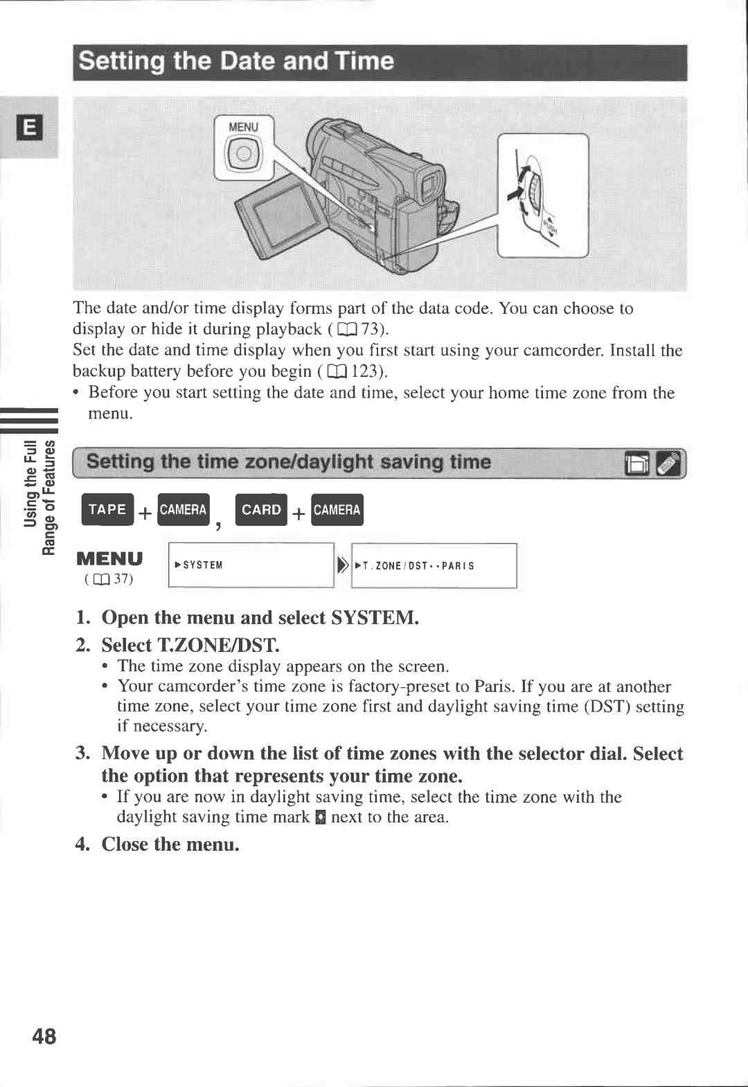 Canon MV430i manual 