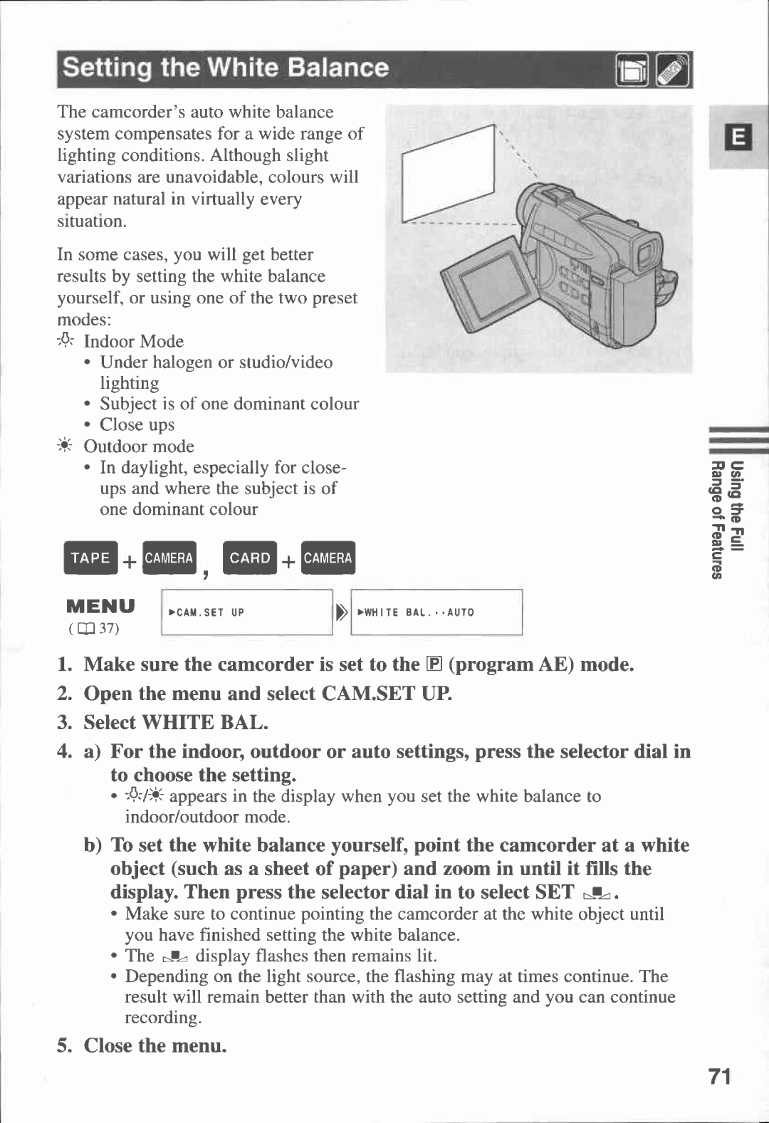 Canon MV430i manual 