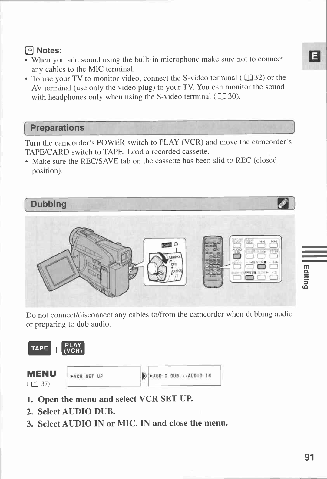 Canon MV430i manual 