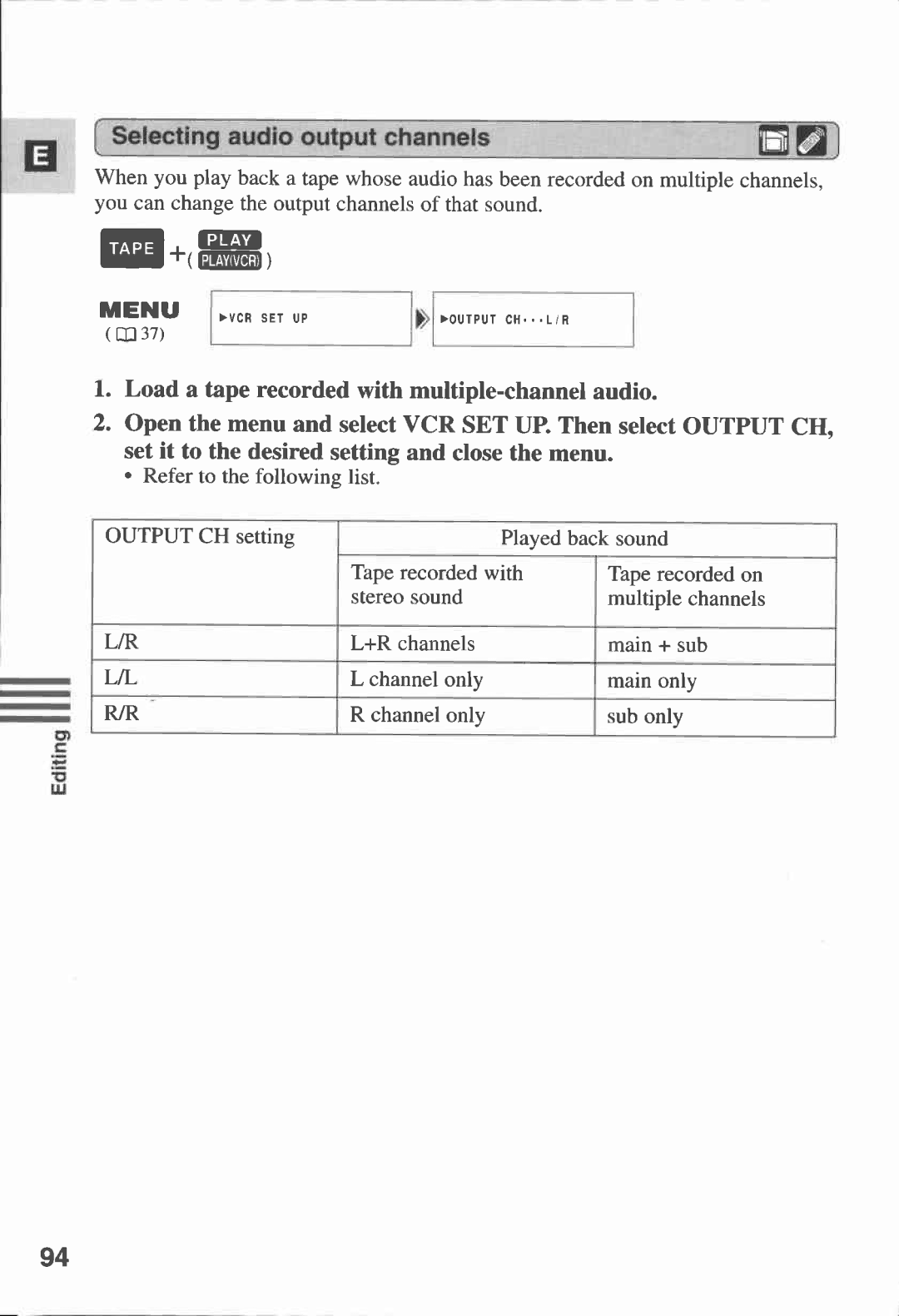 Canon MV430i manual 