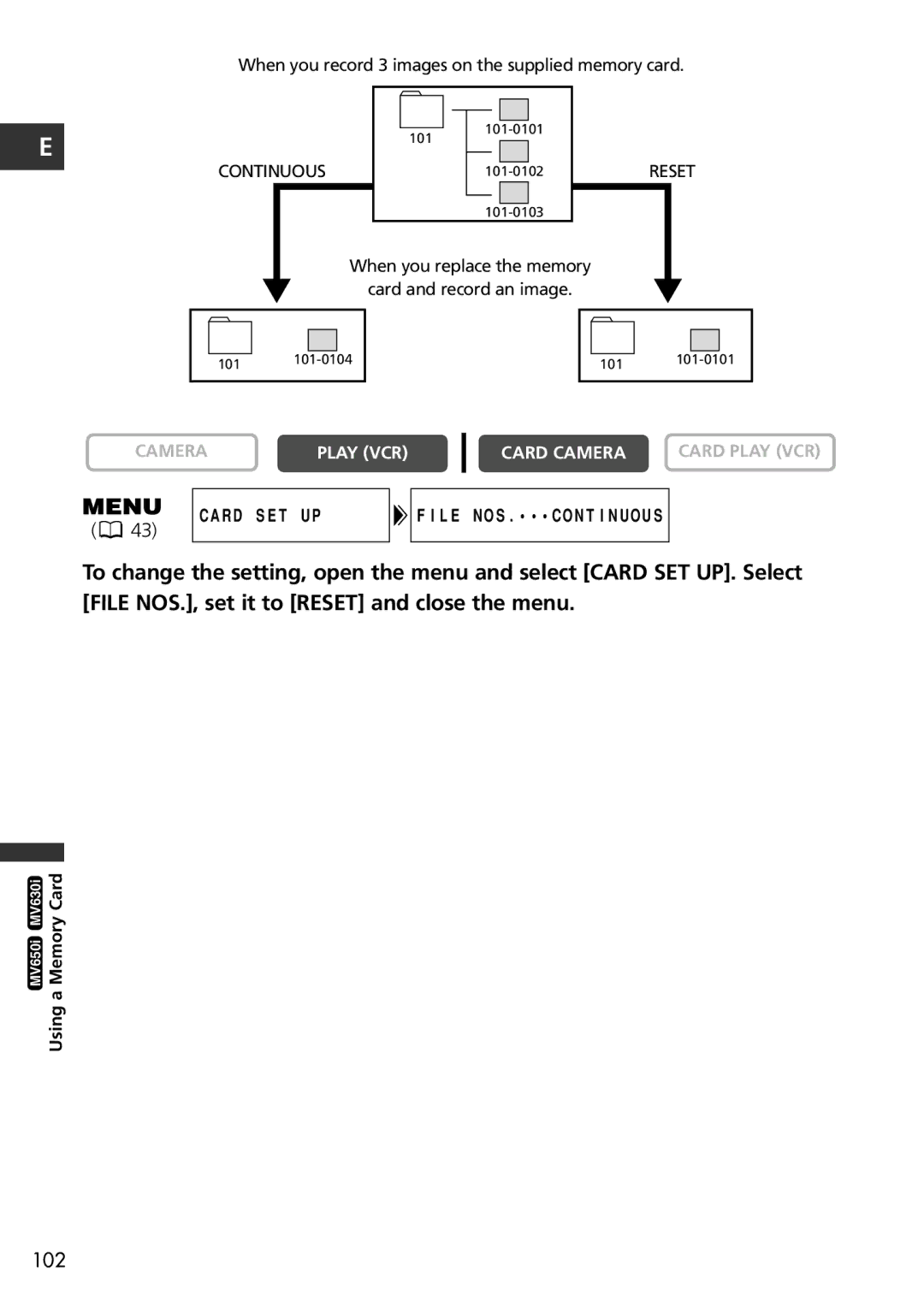 Canon MV650i, MV600i instruction manual 102 