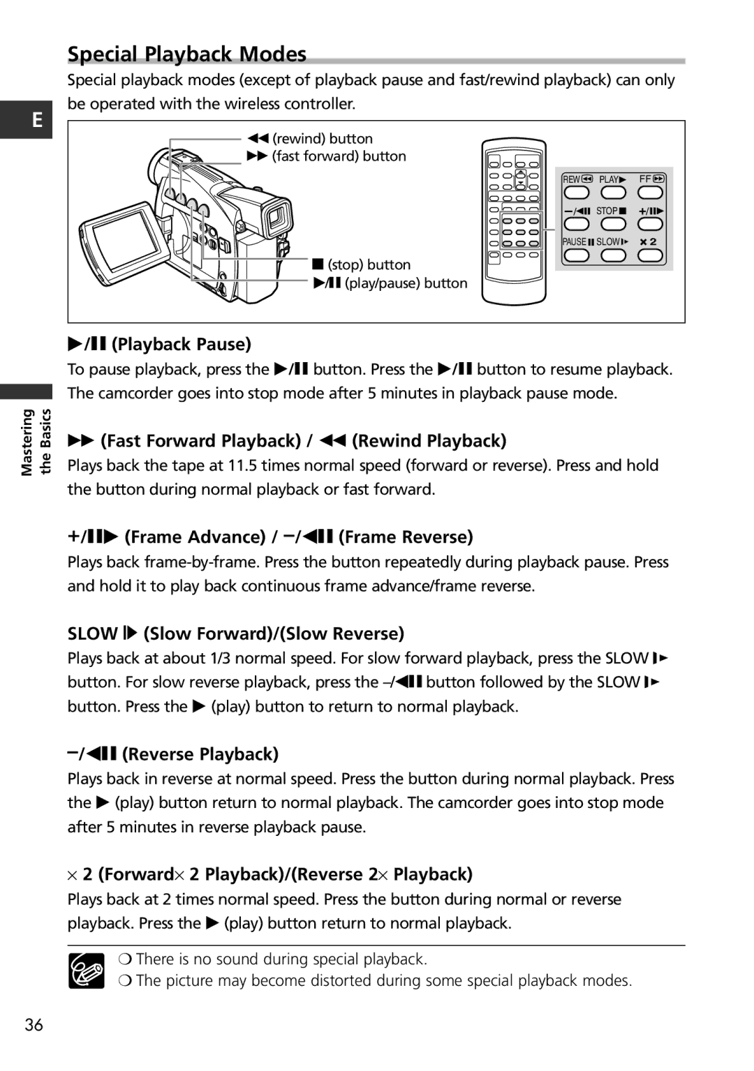 Canon MV650i, MV600i instruction manual Special Playback Modes 