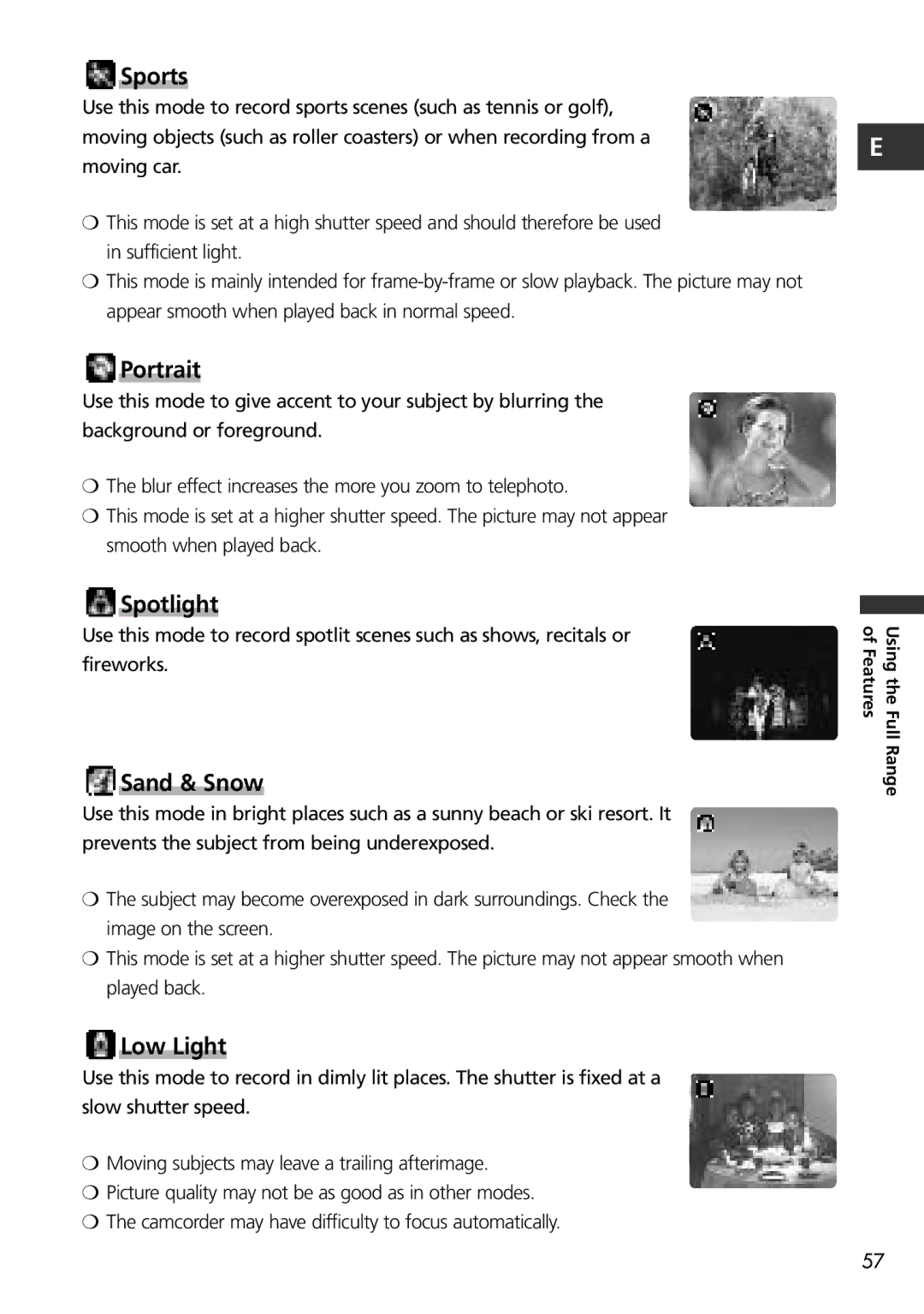 Canon MV600i, MV650i instruction manual Spotlight 