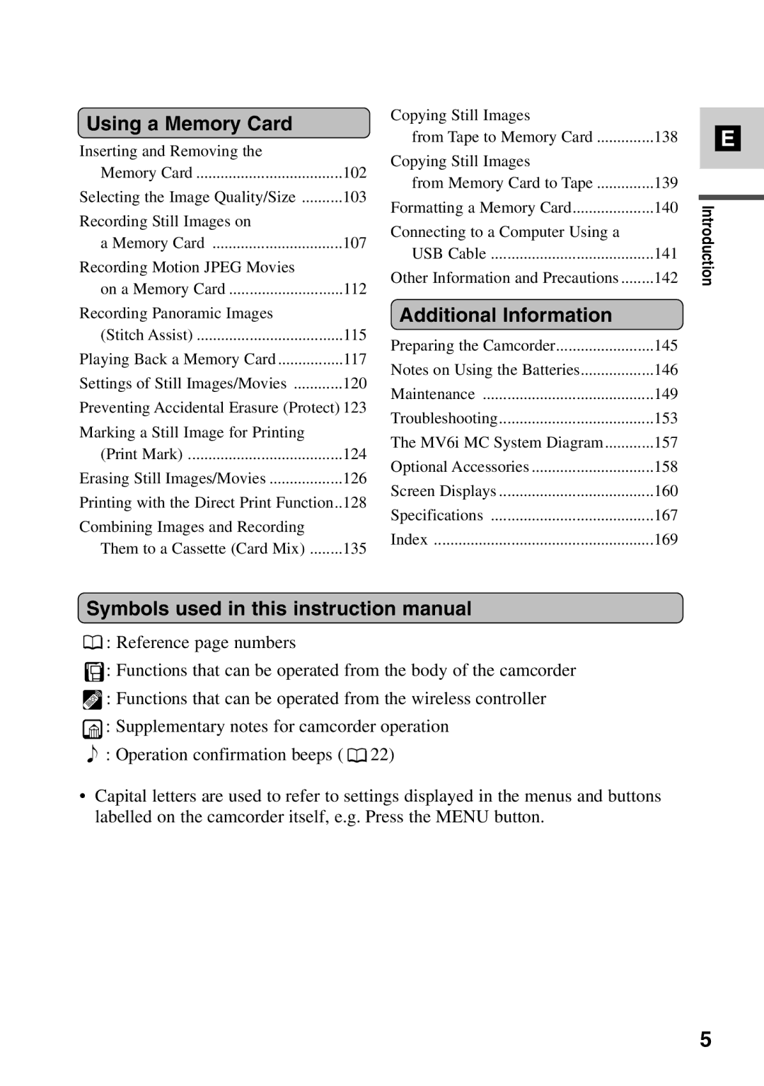 Canon MV6iMC instruction manual Using a Memory Card, Additional Information 