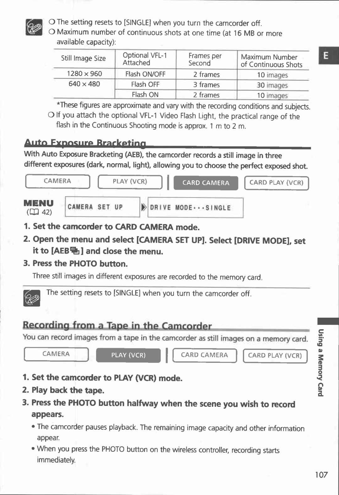 Canon MVX150i, MVX100i manual 