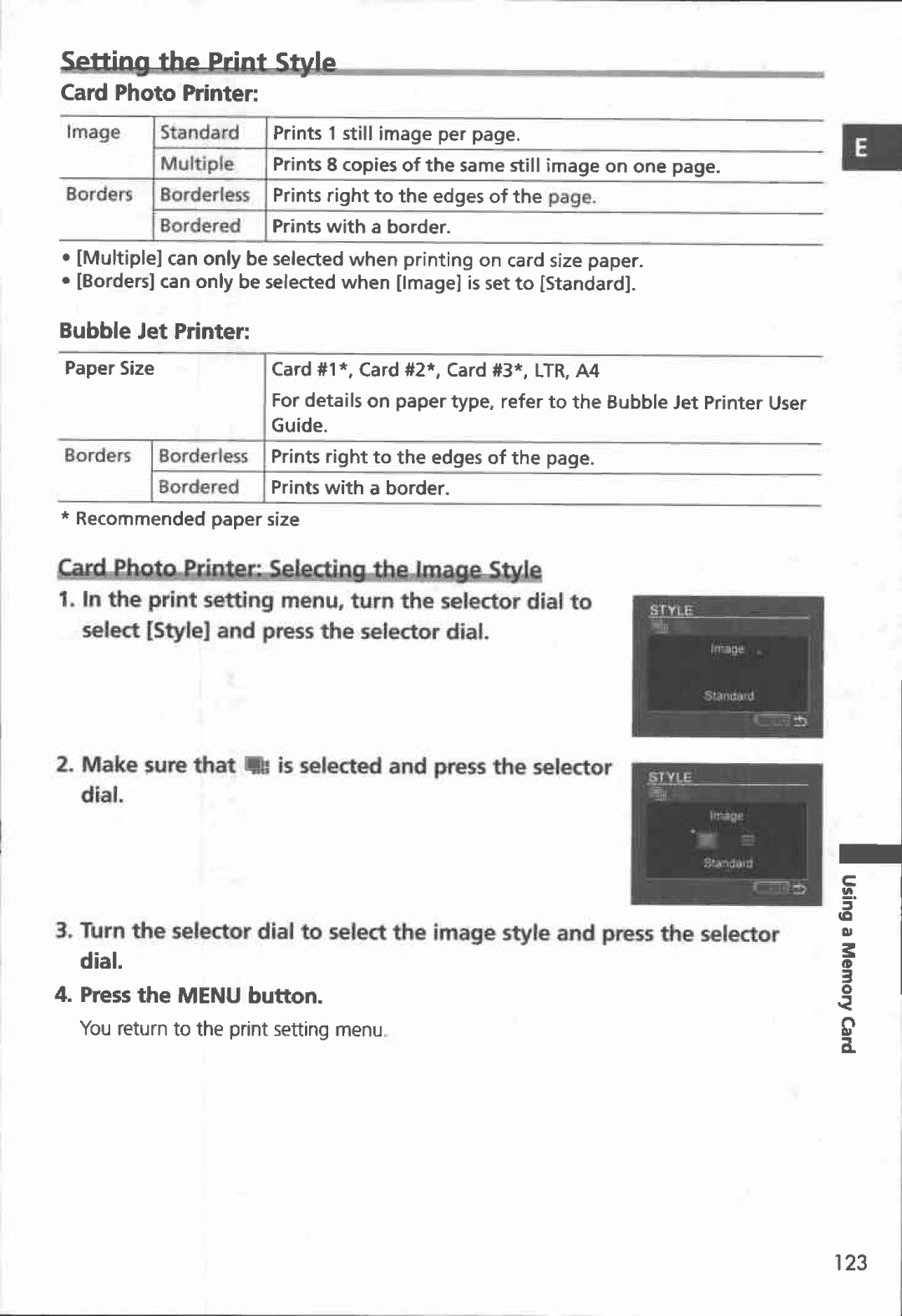 Canon MVX150i, MVX100i manual 