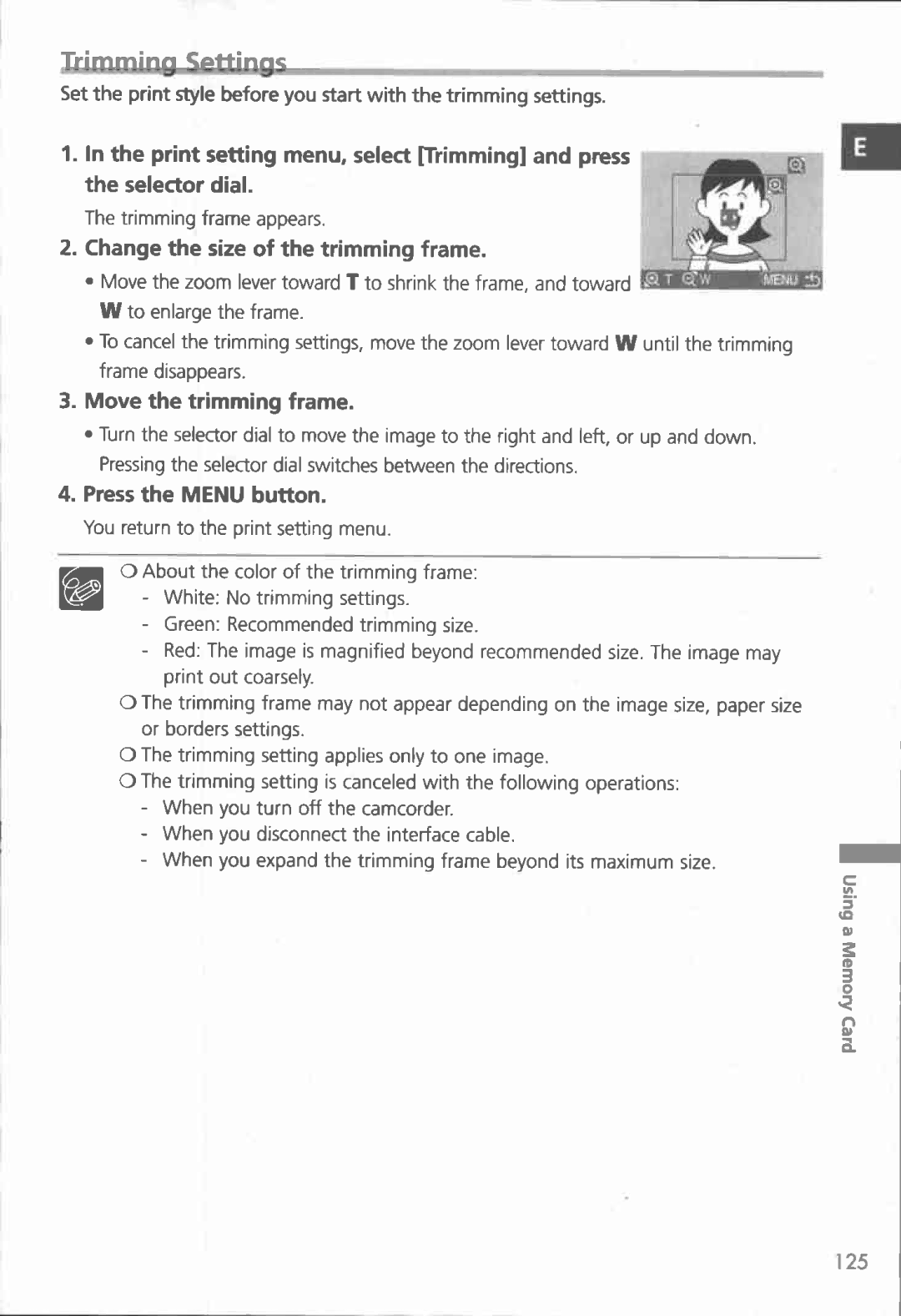 Canon MVX150i, MVX100i manual 