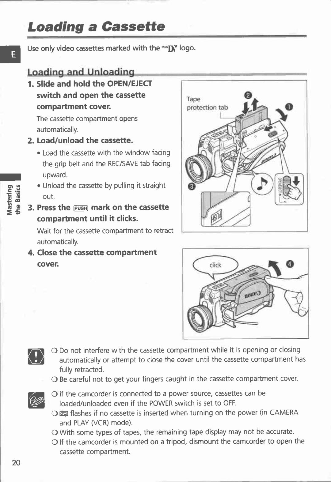 Canon MVX100i, MVX150i manual 