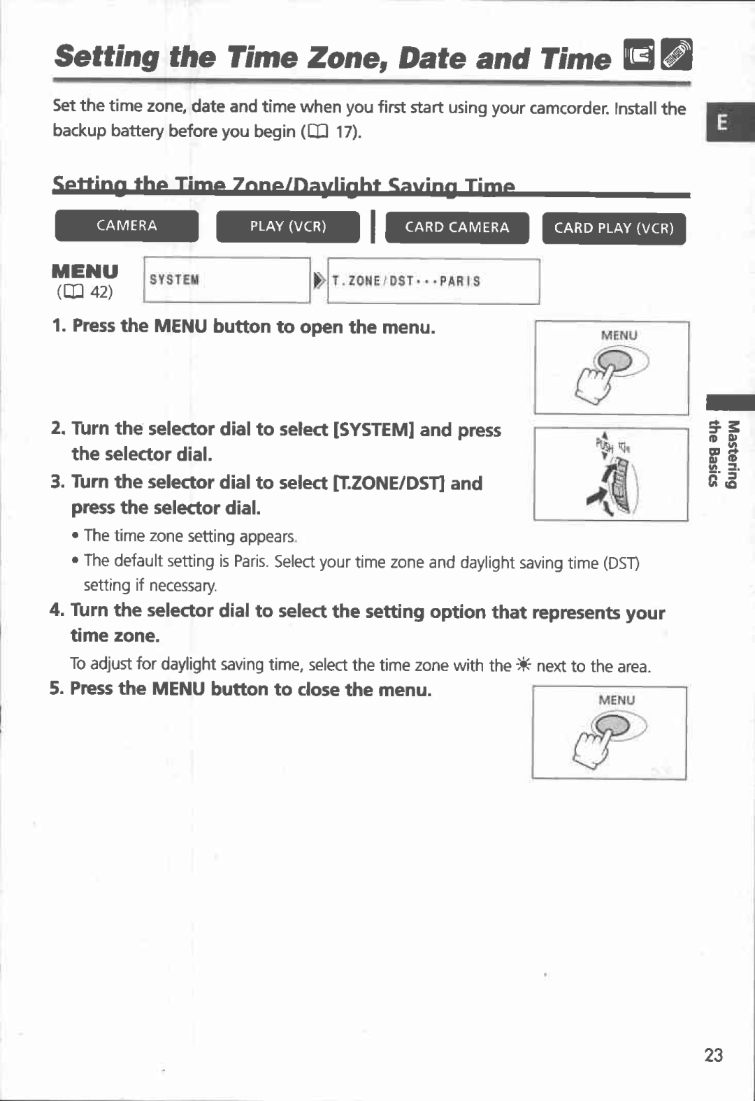 Canon MVX150i, MVX100i manual 