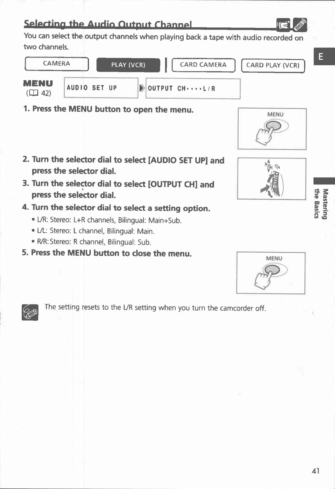 Canon MVX150i, MVX100i manual 