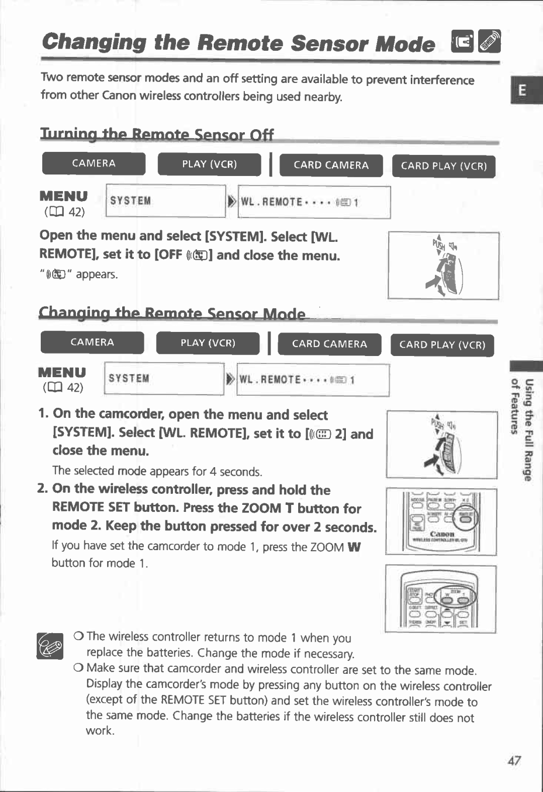 Canon MVX150i, MVX100i manual 