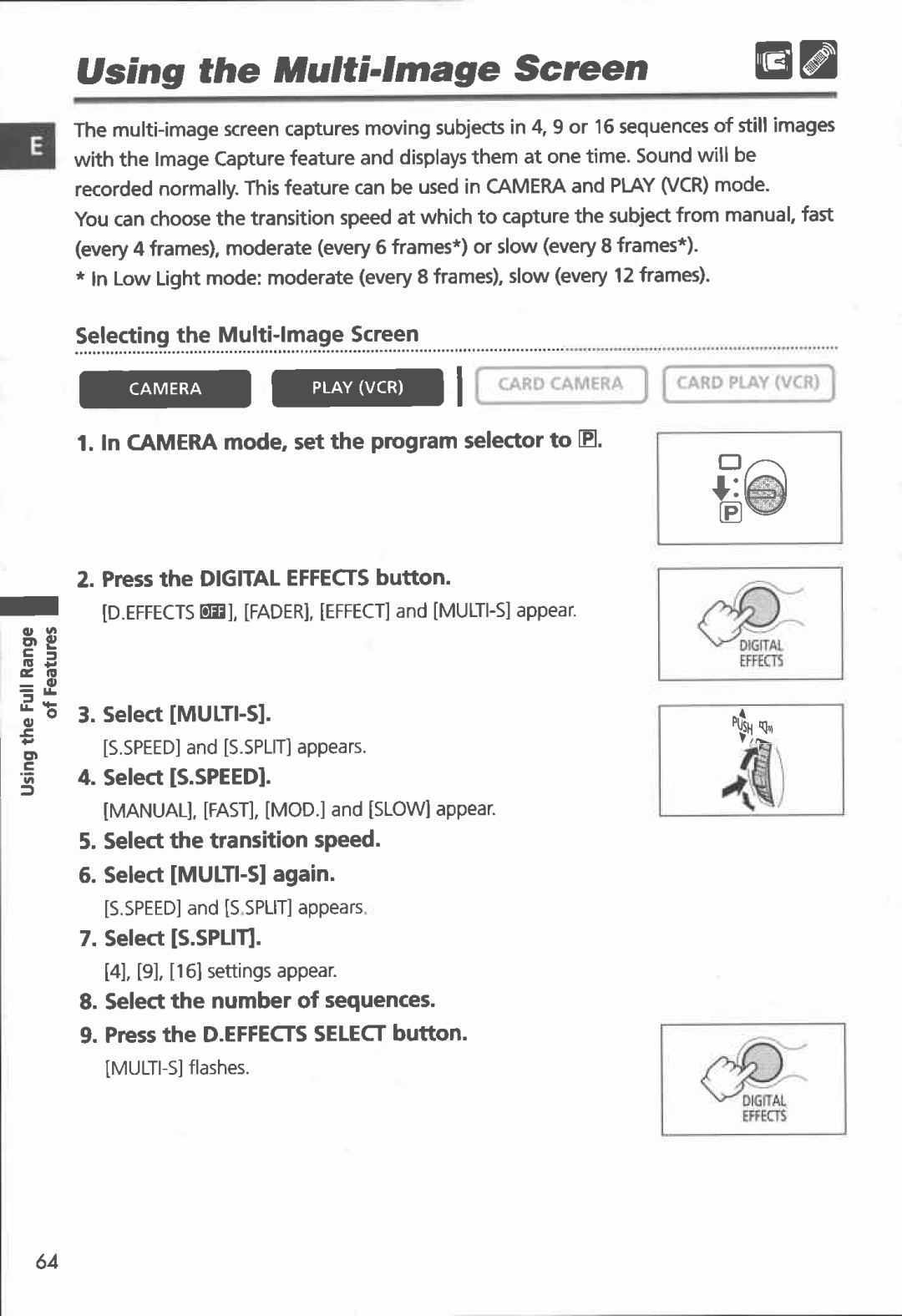 Canon MVX100i, MVX150i manual 