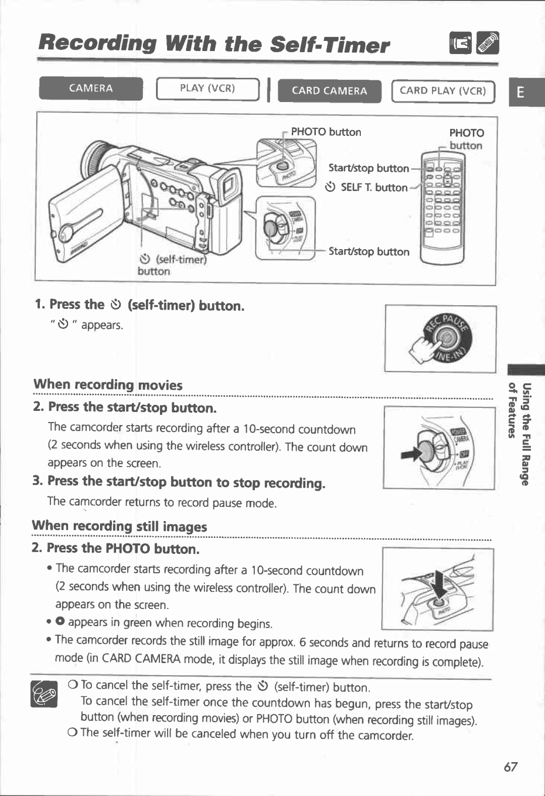 Canon MVX150i, MVX100i manual 